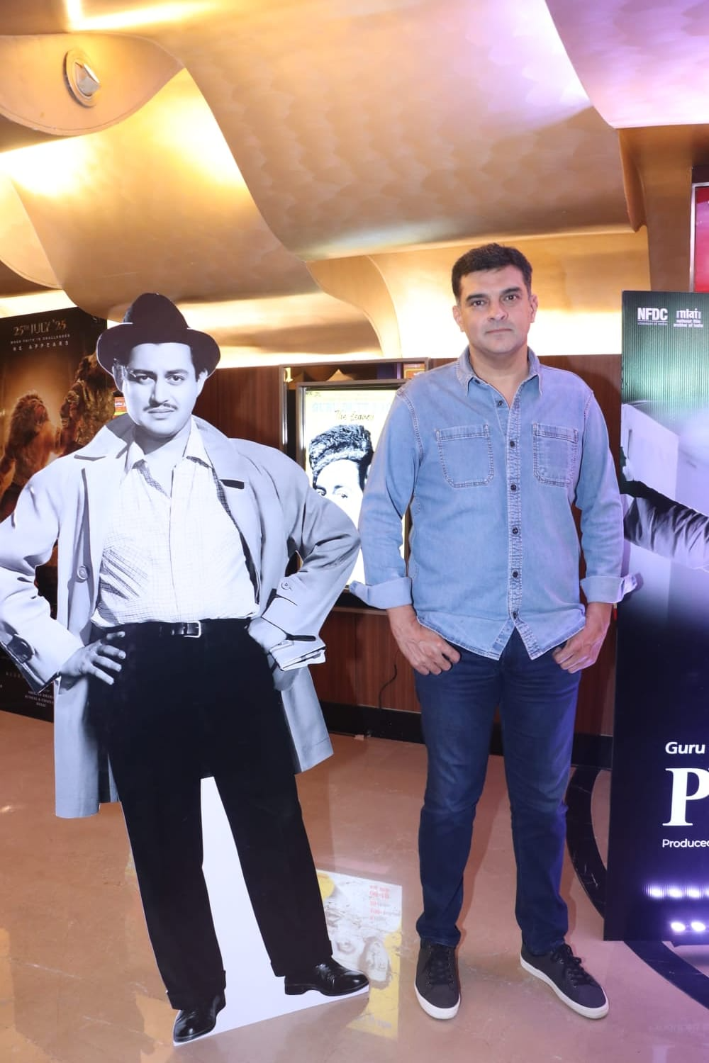 Siddharth Roy Kapur at Pyaasa screening