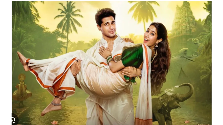 Sidharth Malhotra and Jahnvi Kapoor in param sundari