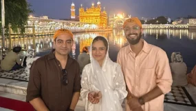 Team Half CA visit Golden temple