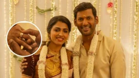 South Actor Vishal Engaged To Sai Dhanshika