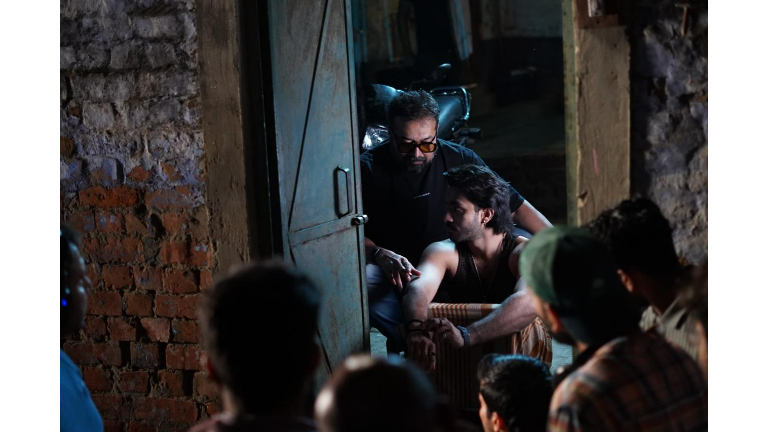 Aaishvary Thackeray Shares Director Anurag Kashyap BTS Pics