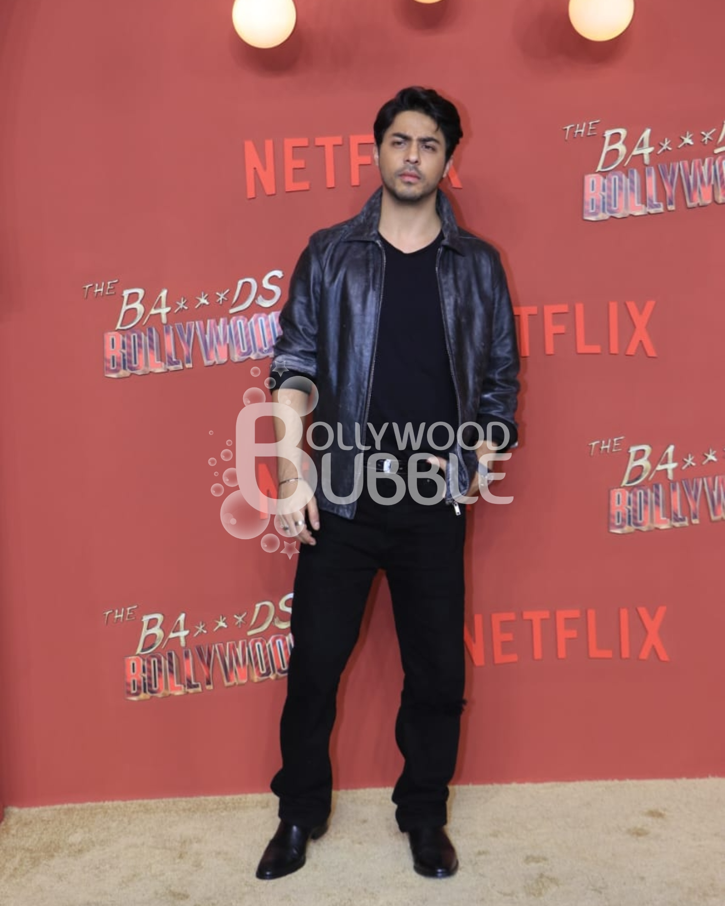 Aryan Khan at Ba___ds Of Bollywood Screening