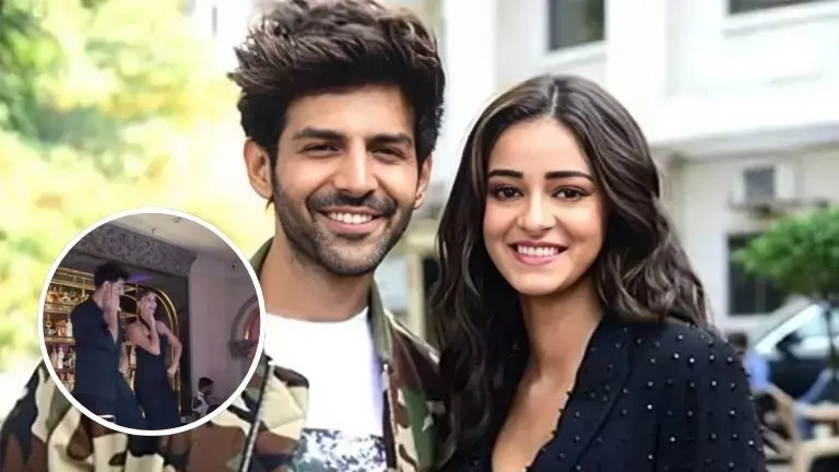 Kartik Aaryan, Ananya Panday Groove At Wrap-Up Party