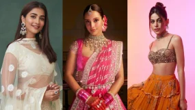 Bollywood Actresses Show How To Celebrate 9 Colours of Navratri