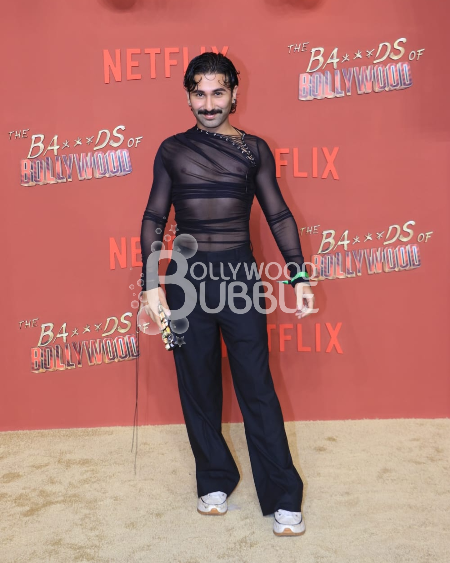 Orry at Ba___ds Of Bollywood Screening