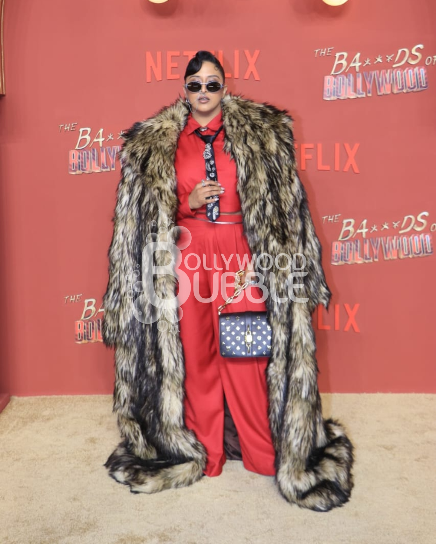 Raja Kumari at Ba___ds Of Bollywood Screening