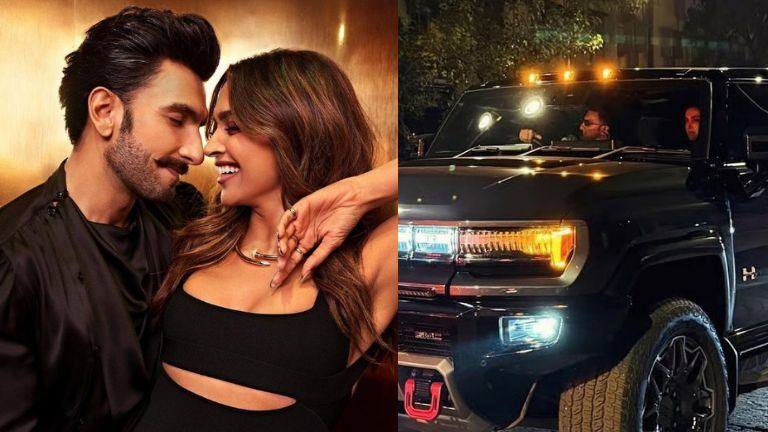 Ranveer Singh Drives Deepika Padukone Around Mumbai