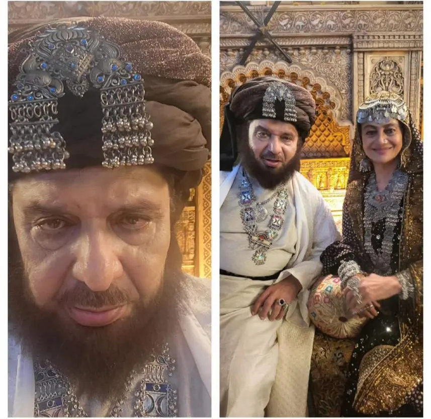 Raza Murad’s ‘Shahenshah Abu Lahaab’ look from The Battle of Shatrughat