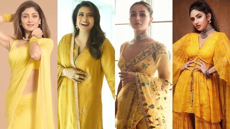 bollywood actresses in yellow