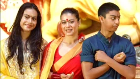 kajol's kids yug and nysaa