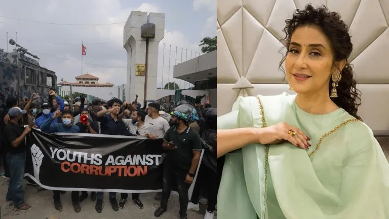 manisha koirala on nepal protests