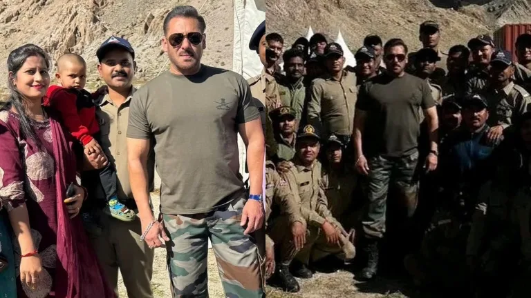 salman khan meets fans in Ladakh