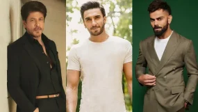 shah rukh khan ranveer singh virat kohli