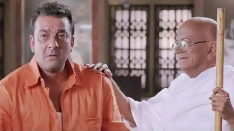 Lage Raho Munna Bhai Mahatma Gandhi Sanjay Dutt