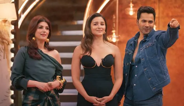Alia, Varun and Twinkle in Two Much
