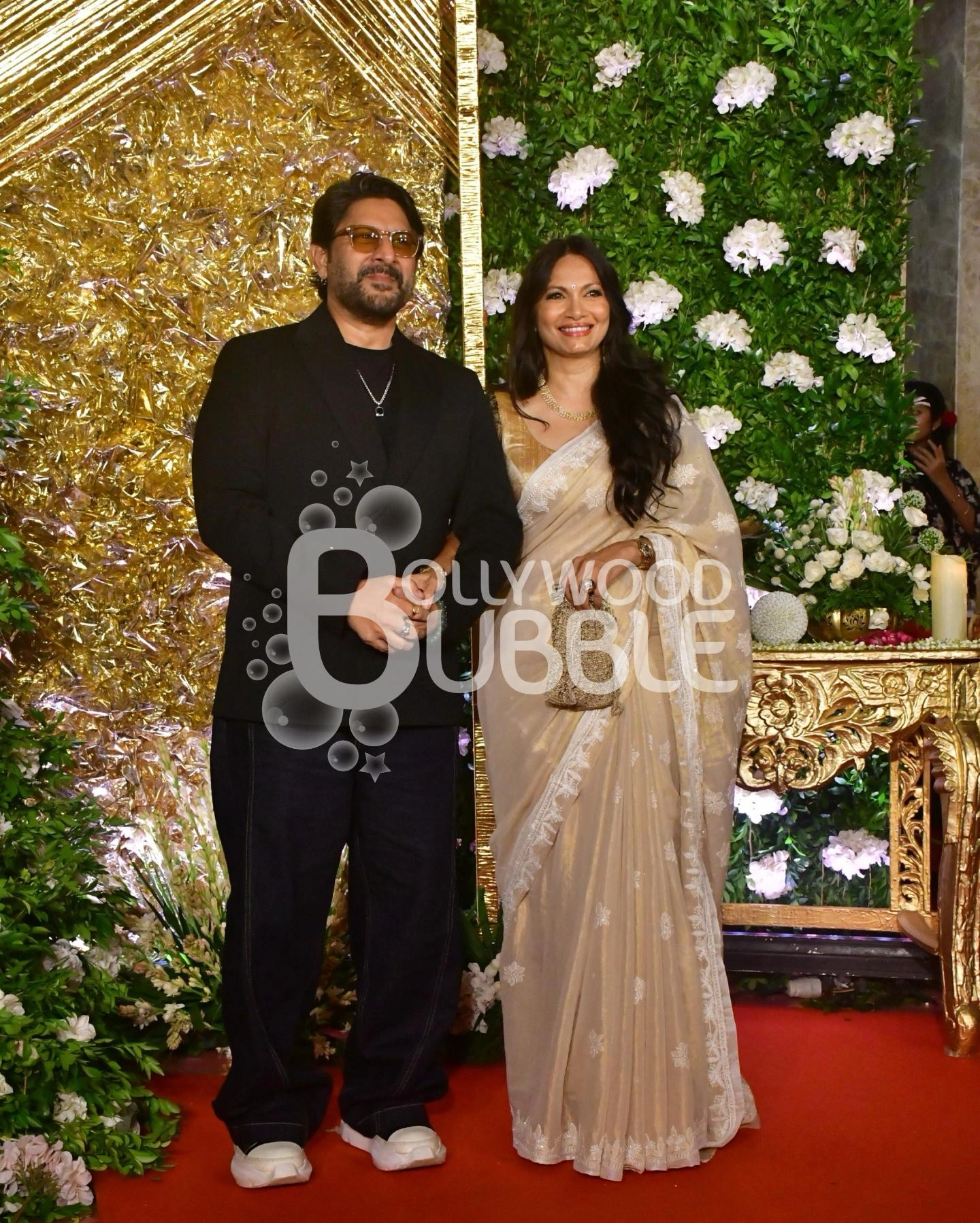 Arshad Warsi and Maria Goretti at Ramesh Taurani’s Diwali Party 2025