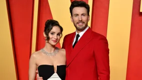 Chris Evans and wife Alba Baptista welcome their FIRST child together
