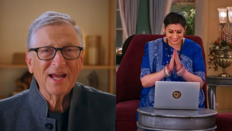 Bill Gates Greets ‘Jai Shri Krishna’ To ‘Tulsi Virani’ Smriti Irani In Kyunki Saas Bhi Kabhi Bahu Thi New Promo
