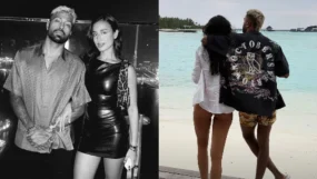 Hardik Pandya makes relationship with Mahieka Sharma Insta official