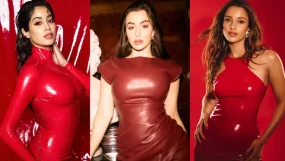 Jahnvi Kapoor, Giorgia Andriani, Triptii Dimri