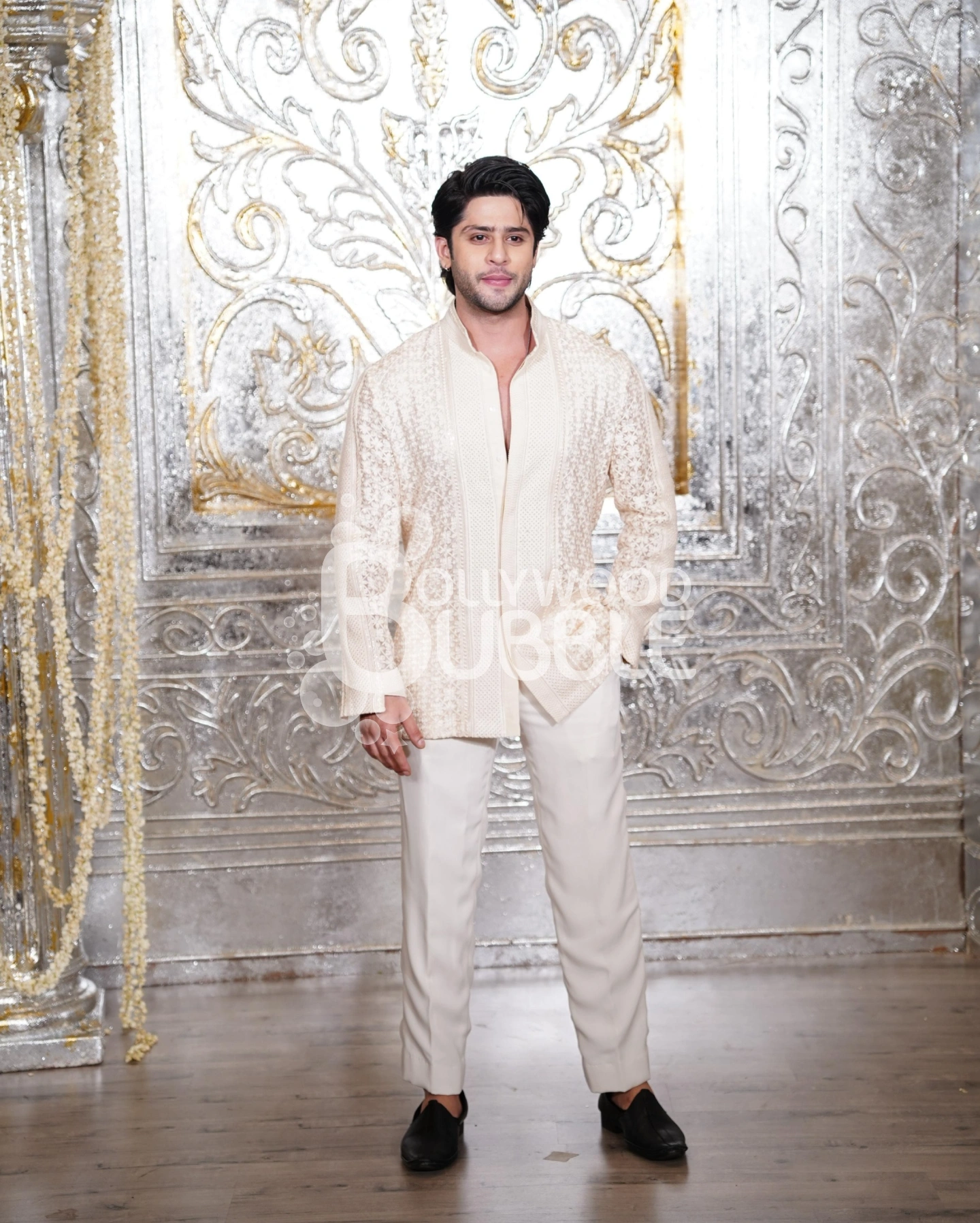 Jibraan Khan at Manish Malhotra’s Diwali Party