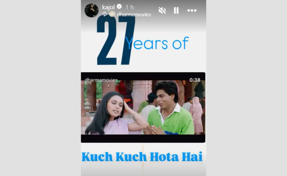 Kajol celebrate KKHH's 27 Years