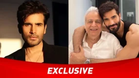 Karan Tacker with his father