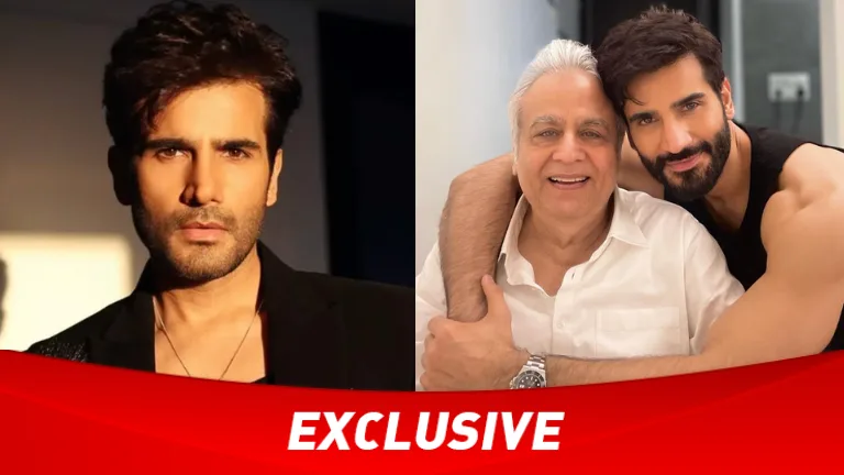 Karan Tacker with his father