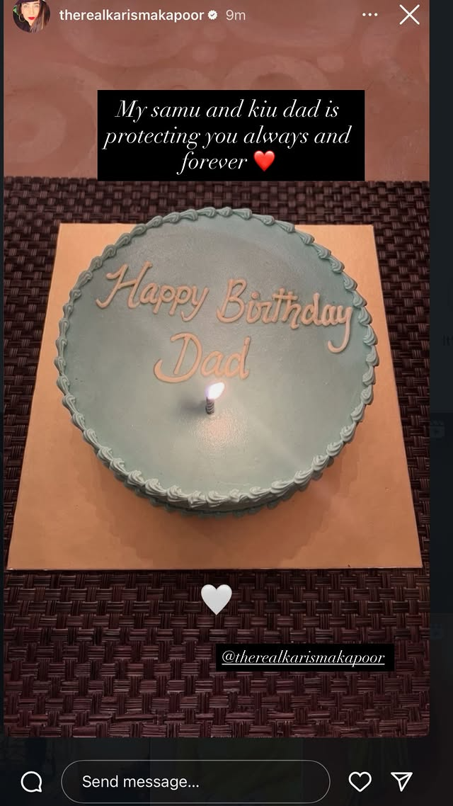 Kareena's message to Karisma's kids on Sunjay Kapur's first birth anniversary