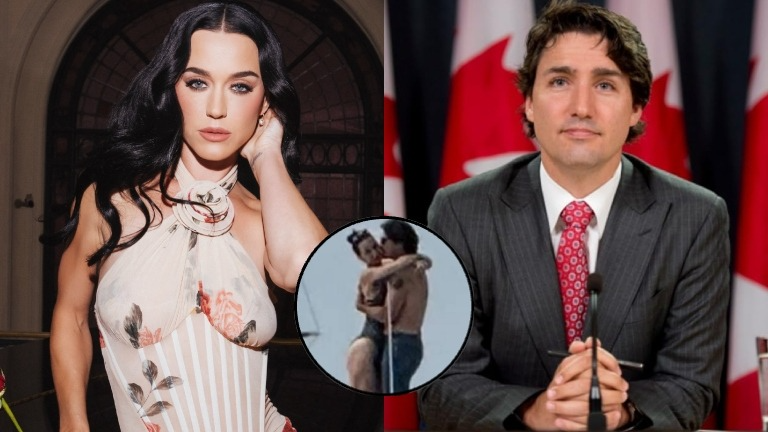 Katy Perry, Justin Trudeau Spotted Passionately Kissing In California