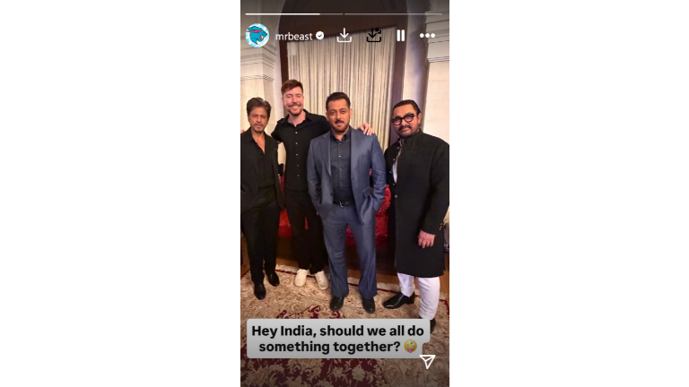 Mr Beast Instagram Story