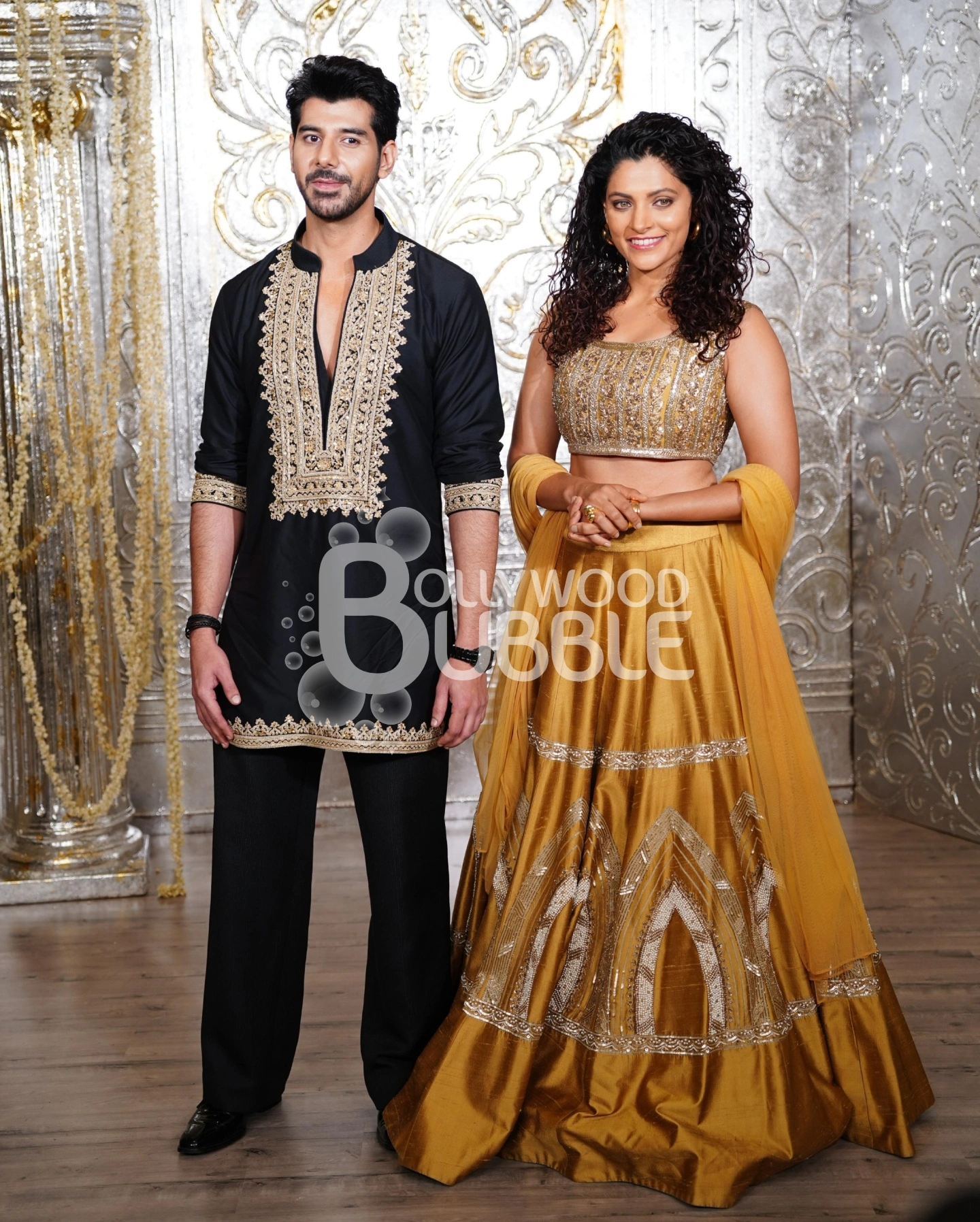 Pavail Gulati and Saiyami Kher at Manish Malhotra’s Diwali Party