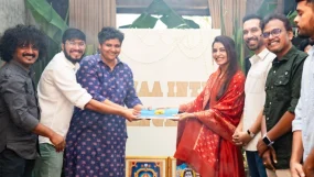 Raj Nidimoru, Samantha Ruth Prabhu And Himank Duvvuru Begin Shooting For Maa Inti Bangaram