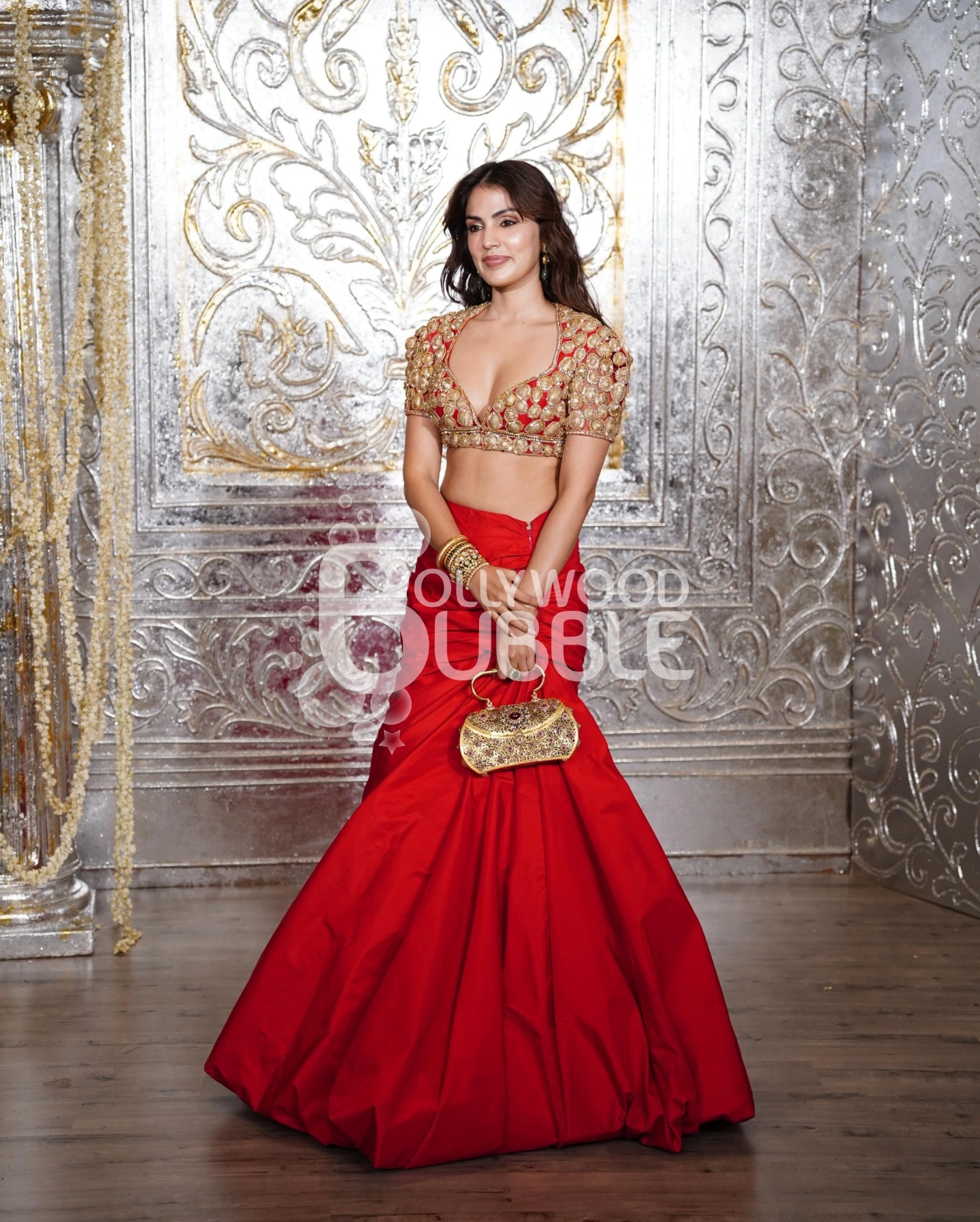 Rhea Chakraborty at Manish Malhotra’s Diwali Party