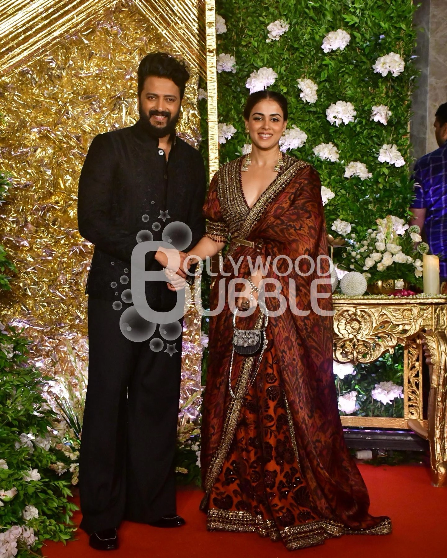 Riteish and Genelia Deshmukh at Ramesh Taurani’s Diwali Party 2025