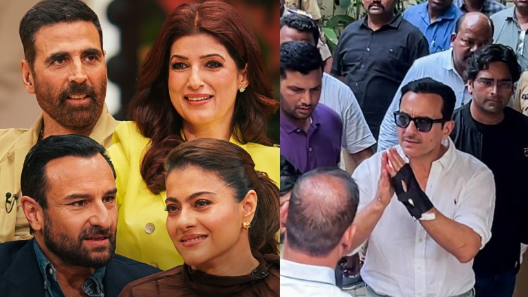 Saif Ali Khan Akshay Kumar Kajol Twinkle Khanna