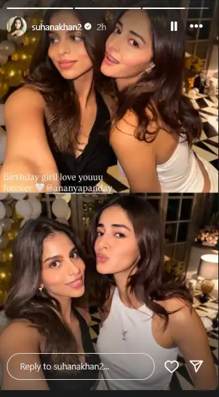 Suhana wishes Ananya