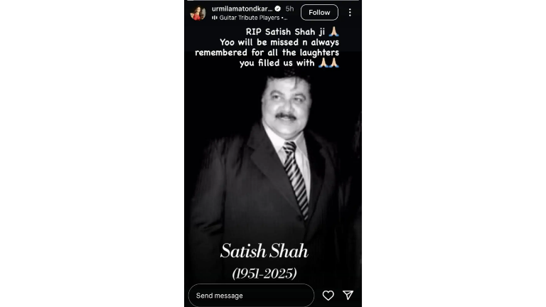 Urmila Matondkar Instagram Story (1)