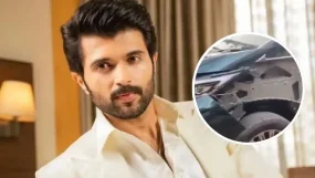 Vijay Deverakonda Escapes Unhurt After Car Accident In Telangana