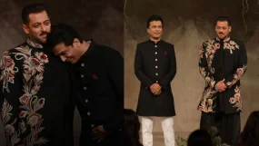 Salman Khan Walks The Ramp For Vikram Phadnis