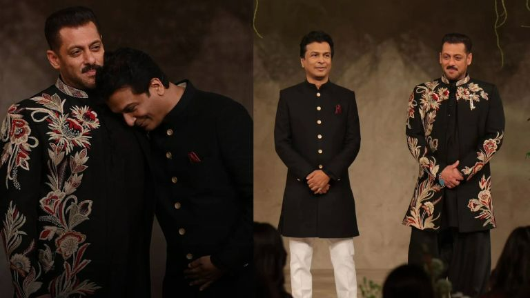 Salman Khan Walks The Ramp For Vikram Phadnis