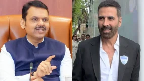 akshay kumar seeks maharashtra cm devendra fadnavis' advice