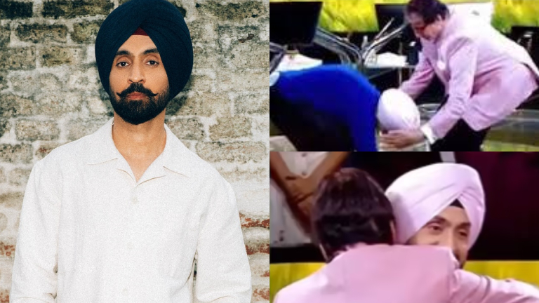 diljit dosanjh threatened over touching Amitabh Bachchan's feet