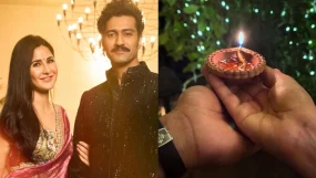 katrina kaif and vicky kaushal celebrate diwali ahead of baby's arrival