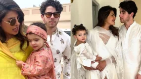 priyanka chopra and daughter malti marie begin karva chauth with mehendi