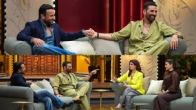 saif ali khan on two much with kajol and kajol