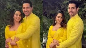 sidharth malhotra and kiara advani celebrate first diwali as parents