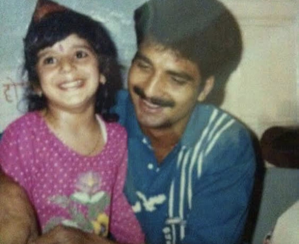 Abhay Verma as a child