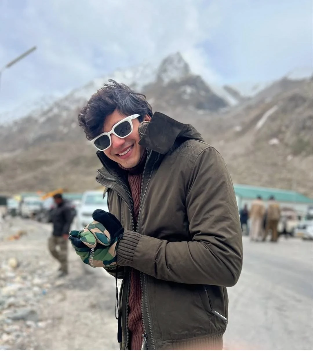 Abhay Verma in Winter Wear