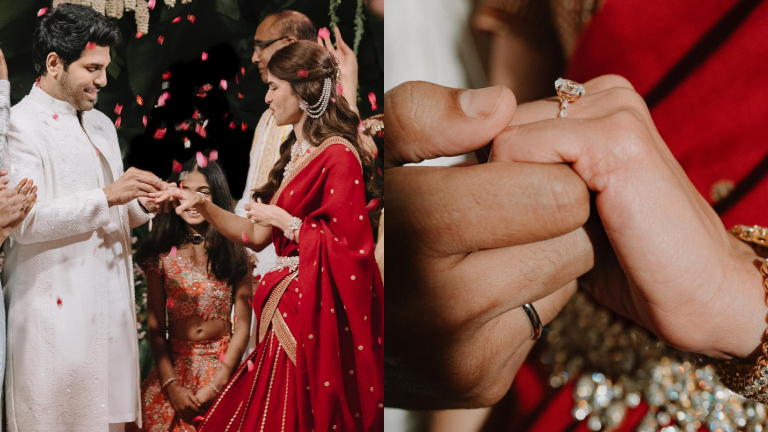 Allu Sirish & Nayanika’s Dreamy Engagement Pics